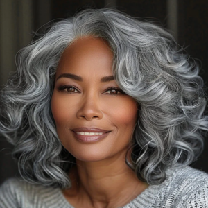 100% Natural Grey Hair